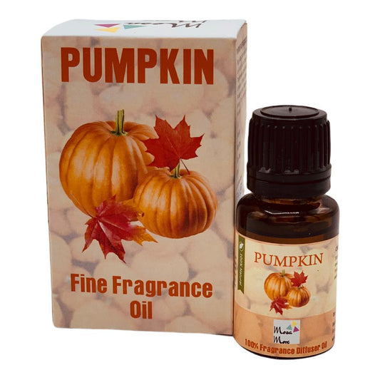 Mosa More Pumpkin Spice Essential Oil Fine Fragrance Pleasant Sweet Spice Scent with Warm and Calming Attributes- 10ml